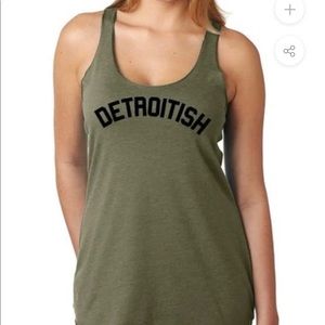 Detroitish Tank Top